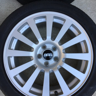 スバル純正BBS 17インチ スタッドレス用にどうぞ