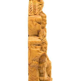 【送料無料 】高級品 関羽 関雲長 崖柏木 木製彫刻 武財神 青龍偃月刀 手作り 置物 仏壇仏像 いい匂いがする 健康 祈る 厄除け 開運 20CM 送料無料 】高級品 関羽 関雲長 崖柏木 木製彫刻 武財神 青龍偃月刀