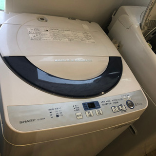 SHARP 2016年製 5.5K 洗濯機 グレー