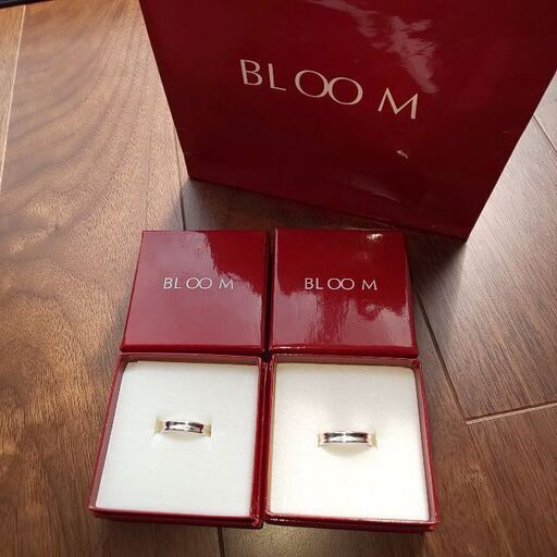 お値下げ Bloom ペアリング Silver925 ほっぴんぐ 四條畷のアクセサリー 指輪 の中古 古着あげます 譲ります ジモティーで不用品の処分
