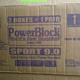 (正規品)パワーブロック sport 9.0 (50ポンド) ２個セット