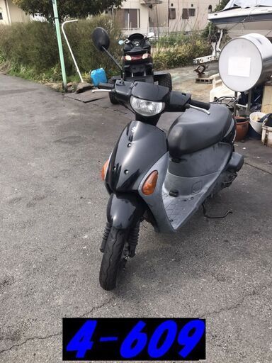 お取引頂きました。自賠責保険有り。30日間の保証有り☆名古屋市中川区☆GARAGE-ECO千音寺☆軽整備＆点検済み☆スズキ　レッツ4黒　4-609名古屋市中川区より!!