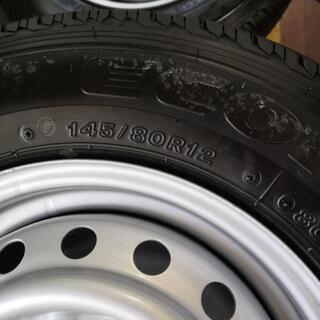 エブリィバン145/80R12 夏タイヤ4本新車外しです。