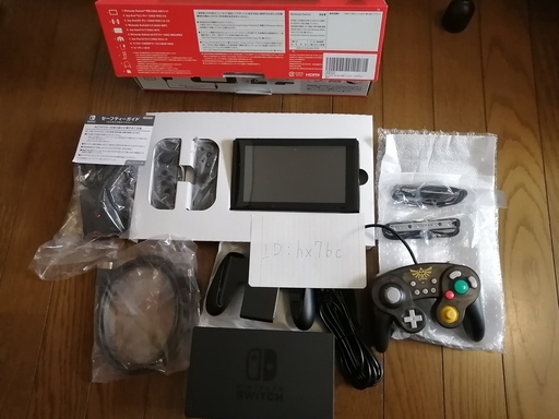 switch本体＋HORIパッド＋有線LANアダプター