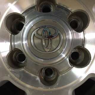 トヨタ 215系ハイラックスサーフ 純正ホイール 17インチ 4本 7.5