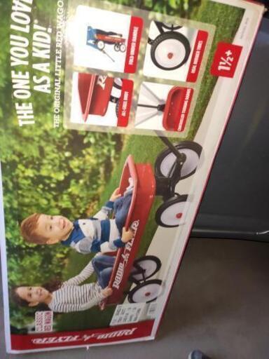 【未使用品】クラシックレッドワゴン　classic red  wagon