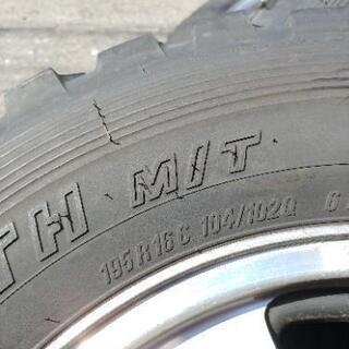 195R16C TOYO MT タイヤホイールセット