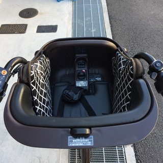 地域限定　パナソニック　ギュットミニ　三人乗り　子供乗せ　新基準　16AH　茶　キッスミニ　アンジェリーノ　神戸市　電動自転車 