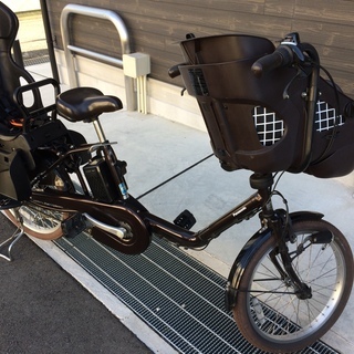 地域限定 パナソニック ギュットミニ 三人乗り 子供乗せ 新基準 16AH