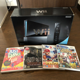 コロナ対策に！　Wii本体　完品箱入　大人気ソフトセット