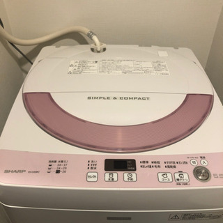 SHARP製　洗濯機　2016年モデル