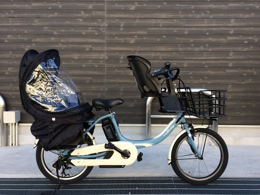 地域限定送料無料　ヤマハ　パスバビー　SP　三人乗り　15,4AH　2019年　20インチ　神戸市　電動自転車