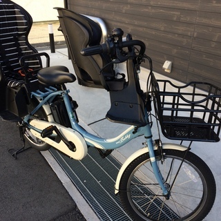 地域限定送料無料　ヤマハ　パスバビー　SP　三人乗り　15,4AH　2019年　20インチ　神戸市　電動自転車