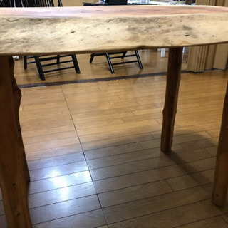 テーブル　手作りテーブル　ヒノキ　天然素材
