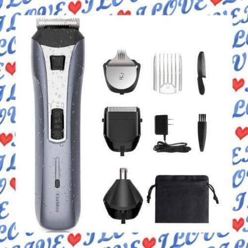 バリカン 電動バリカン ヒゲトリマー ヘアカッター 鼻 耳毛カッター 散髪用 コードレス 充電式 Ipx6防水 水洗い可 アタッチメント付き まめ 東淀川の家電の中古あげます 譲ります ジモティーで不用品の処分