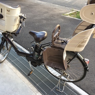 地域限定 ブリヂストン アンジェリーノミニ 新基準 三人乗り 子供乗せ