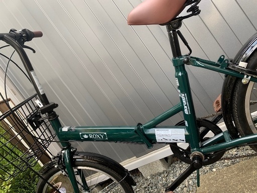 【MARUISHI】(丸石サイクル) ロキシー 20型カゴ付き折りたたみ自転車