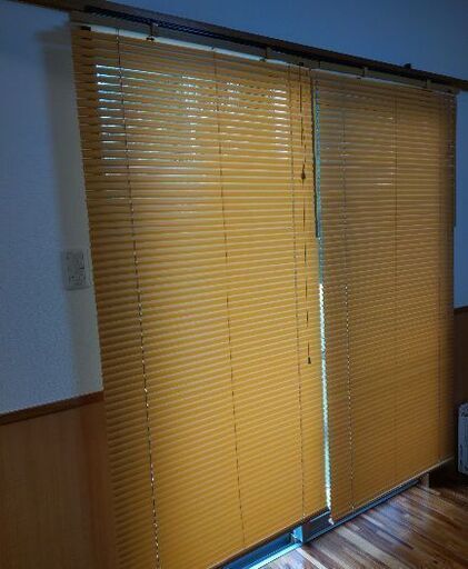 ニトリ 木目調ブラインド 幅cm 丈176cm カーテンレール取付可 ひらり 国頭のカーテン ブラインド の中古あげます 譲ります ジモティーで不用品の処分