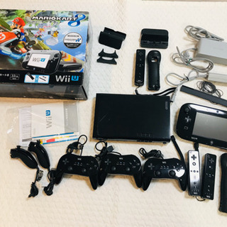 お譲り先決定　Wii Uマリオカート8セット32GB KUROと...