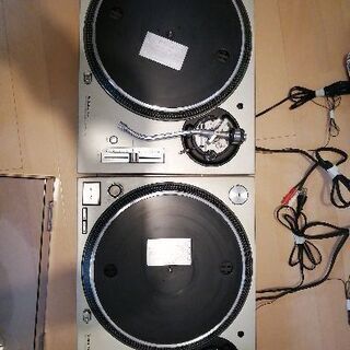 2台セットDJ ターンテーブル テクニクス SL1200MK-3D