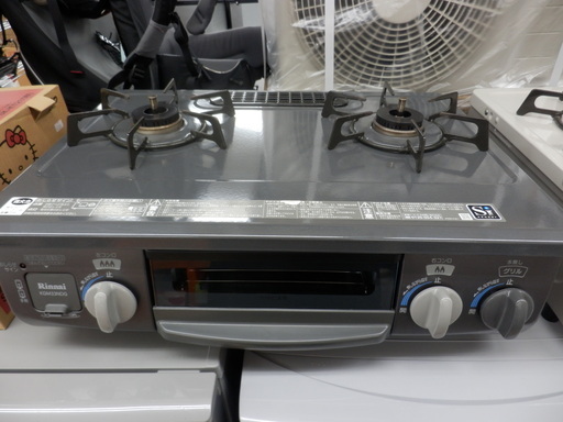 LPガステーブル 左火力 2018年製 リンナイ KGM33NDGL プロパンガステーブル ガス台 ガスコンロ 調理器具 RINNAI ペイペイ対応 札幌市西区西野