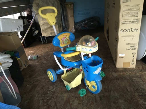 三輪車グーチョコランタン バブいちご 札幌の三輪車の中古あげます 譲ります ジモティーで不用品の処分