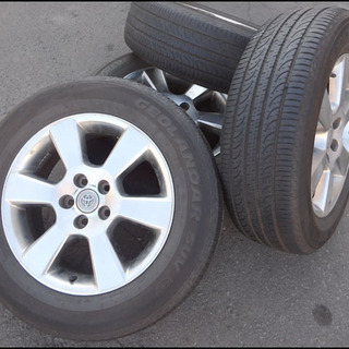 きに!延長 TOYOTA/トヨタ◇30系ハリアー純正17インチアルミホイール