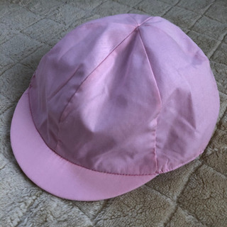 保育園用ピンク帽子