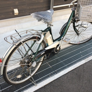 地域限定 ヤマハ パス リチウム 24インチ 緑 アシスタ ビビ 神戸市 