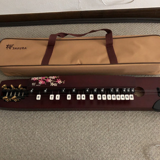 スズキ大正琴桜　調律器　ピック付き