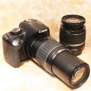 ★届いてすぐ使える新品SDカード★キヤノン Canon kiss x2 ダブルズームセット