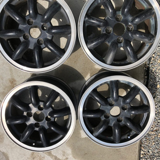 ワタナベ風 アルミホイール 6J×14+38？