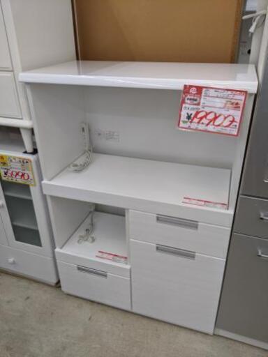 【お買い得品】未使用品 ニトリ レンジボード 幅80cm✕奥行42cm✕高さ120cm 新生活応援♬