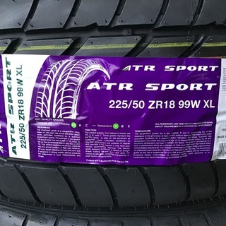 カードOK！激安新品未使用コミコミ価格！！ ATR SPORT 225/50R18.Z 99W XL