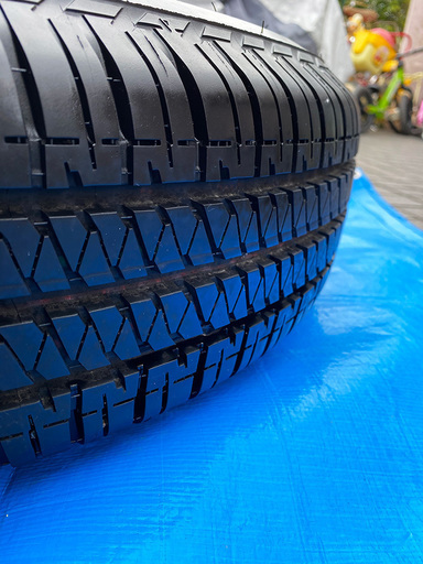 送料込み 新車外し ジムニーシエラ純正 15インチ タイヤセット 25年製