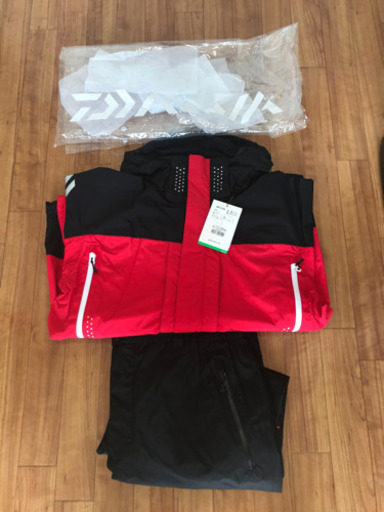 ダイワ DR-31109 レインマックス® コンビアップレインスーツ レッド XL 