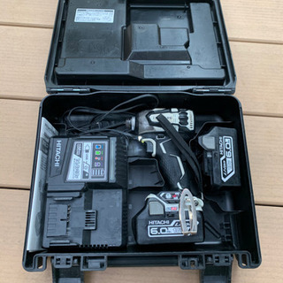 HITACHI 18vインパクトドライバーとディスクグラインダー 18v