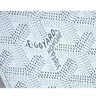 GOYARD|ゴヤール財布 二つ折り長財布 GOYARD/白