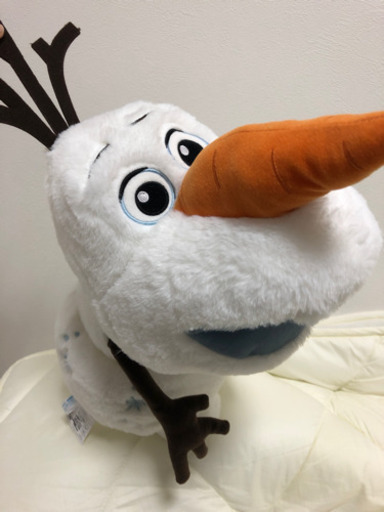 値下げ アナ雪 新品 ジャンボオラフ人形 ぬいぐるみ ピーさん 寝屋川のフィギュアの中古あげます 譲ります ジモティーで不用品の処分