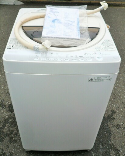 ☆東芝 TOSHIBA AW-60GM 6.0kg 全自動電気洗濯機◆パワフル浸透洗浄で驚きの白さ！