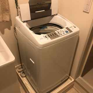 HITACHI 縦型洗濯機 0円