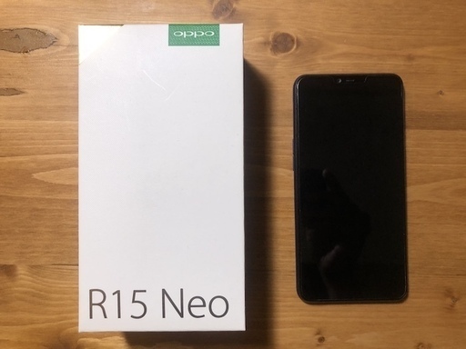 中古SIMフリースマホ　OPPO R15neo 3GBモデル