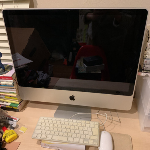 値下げ　APPLE iMac MB418J/A 8GBメモリ　SSD換装済