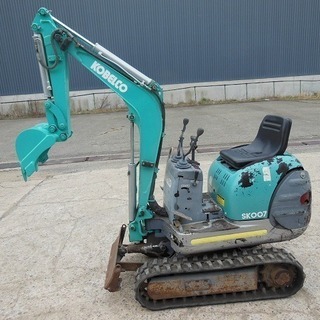 ユンボ 　コベルコ 　SK007-3 　KOBELCO　 ミニバックホー　中古