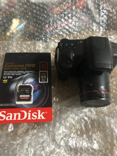 ★デジカメ　16メガピクセル　フルHDビデオ　32G SD付★