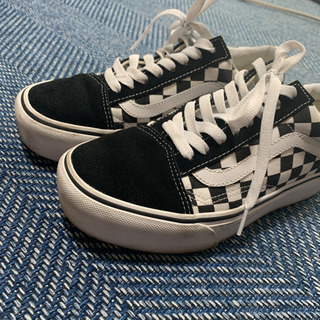 VANS OLD SKOOL プラットフォーム CHECKBOARD