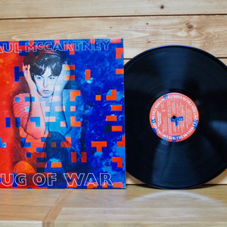 レコード　ポールマッカートニー「TUG OF WAR」