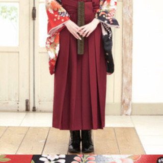 袴6点セット(着物・袴・下帯・襦袢・巾着・ブーツ)