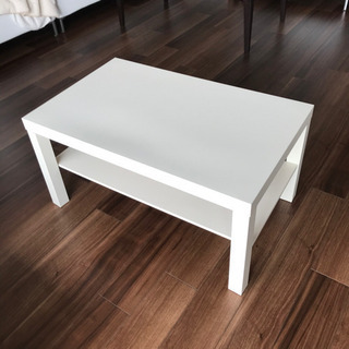 IKEA ローテーブル　ソファーテーブル　ホワイト　白