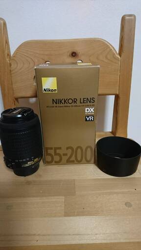 ニコン　VR　AF－5　ズ－ムレンズ　５５－２００ｍｍ